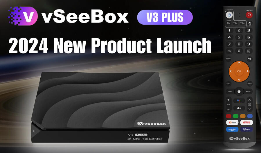 Tired of high cable bills or switching between too many streaming apps? vSeeBox V3 Plus gives you access to 2,500+ live TV channels, 13,000+ on-demand movies and shows, and even supports 8K resolution. All with no monthly fees.